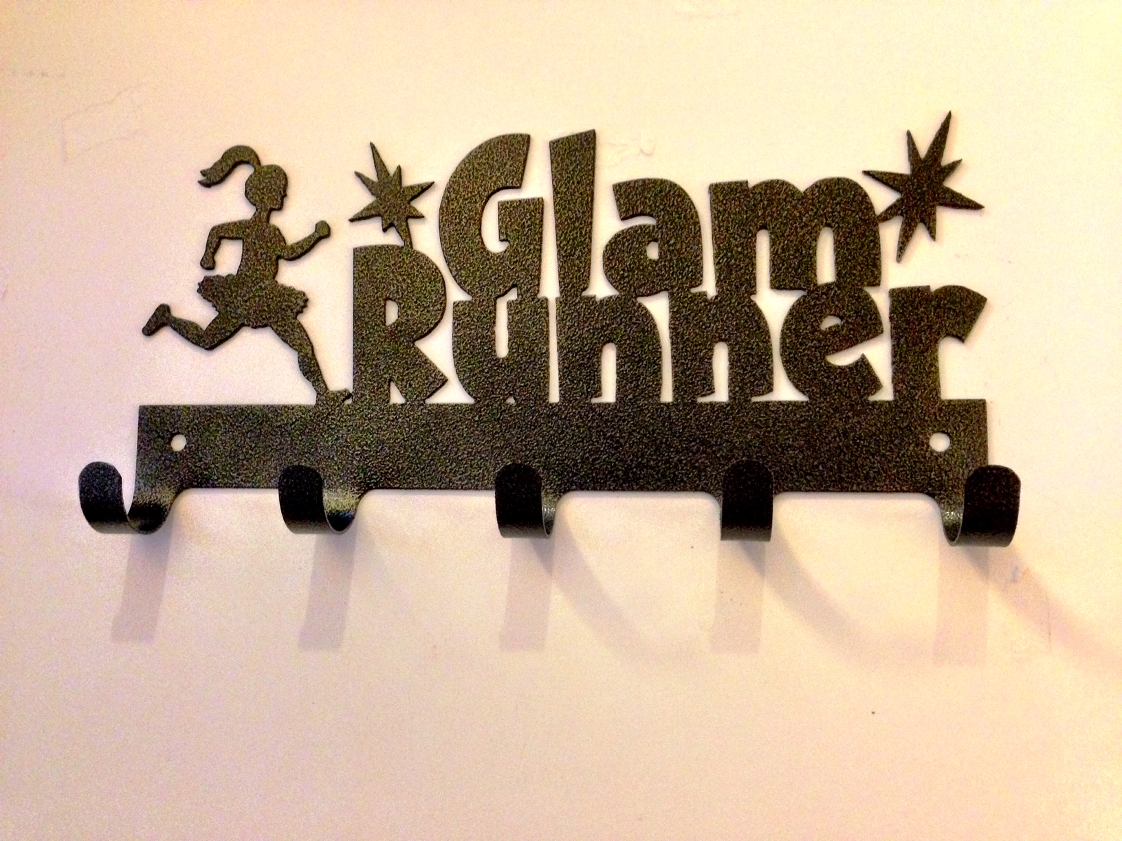 Glam Runner Race Medal Rack